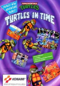 忍者龜二代 - Teenage Mutant Ninja Turtles - Turtles in Time